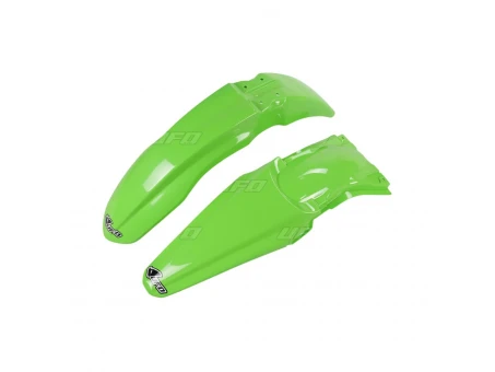 Set aripa fata spate UFO KAWASAKI KX 450 12 (KA03796026, KA04721026) culoare Verde | KAFK217E999
