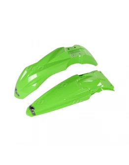 Set aripa fata spate UFO KAWASAKI KXF 450 '16-'17, KXF 250 '17 (KA04733026, KA04734026), culoare Verde