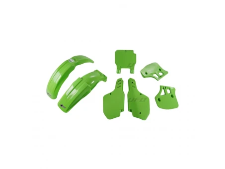 Kit complet plastice UFO KAWASAKI KX 500 89-92 culoare OEM 91 (Verde) (KA189E999A) | KAKIT189999A