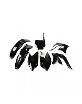 Kit complet plastice UFO KAWASAKI KXF 250 '06 culoare Negru (KA204E001)