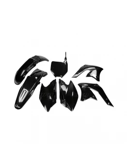 Kit complet plastice UFO KAWASAKI KXF 250 '07 culoare Negru (KA208E001)