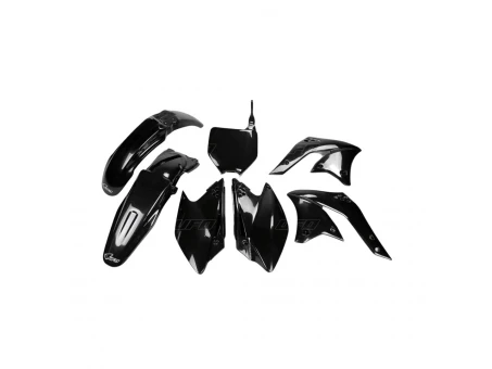 Kit complet plastice UFO KAWASAKI KXF 250 07 culoare Negru (KA208E001) | KAKIT208001