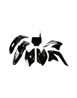 Kit complet plastice UFO KAWASAKI KXF 450 '06-'08 culoare Negru (KA211E001)