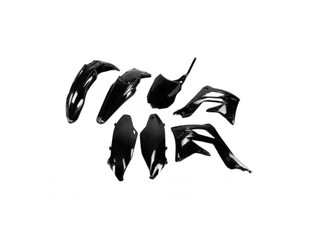 Kit complet plastice UFO KAWASAKI KXF 450 13-15 culoare Negru (KA220E001) | KAKIT220001