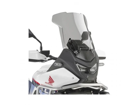 Parbriz KAPPA 2026/01 pentru Honda XL 750 Transalp 2025, protecție aerodinamică extinsă (+7 cm) - Fumuriu | KD1220S