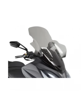 Parbriz moto KAPPA - KYMCO XCITING 400I (13-17), XCITING S400I 85,5 X 66 CM Transparent
