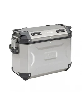 Cutie laterala (dreapta) aluminiu Kappa 37L MONOKEY K'VOYAGER - Argintiu