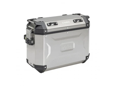 Cutie laterala (dreapta) aluminiu Kappa 37L MONOKEY K'VOYAGER - Argintiu | KVG37AR