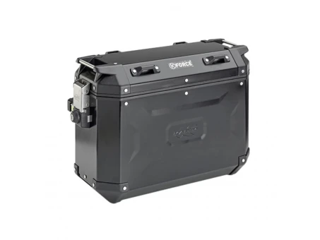 Cutie laterala (stanga) aluminiu Kappa 37L MONOKEY K'VOYAGER BLACK LINE - Negru | KVG37BL