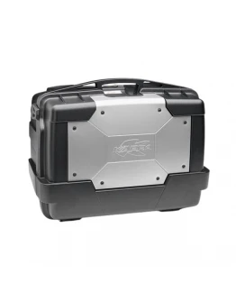 Cutie laterala/Top case KAPPA 46L MONOKEY GARDA - Negru,Argintiu