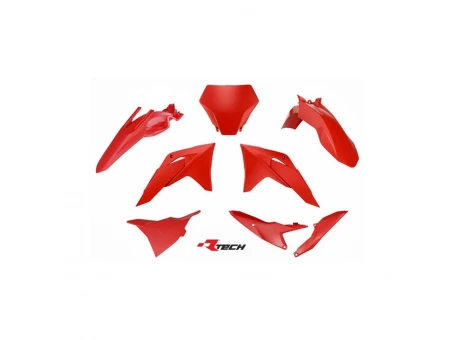 Kit plastice RACETECH (RTECH) OEM Red pentru GASGAS MC 65 (2024-2025) - Rosu | KITGAS-RG0-065