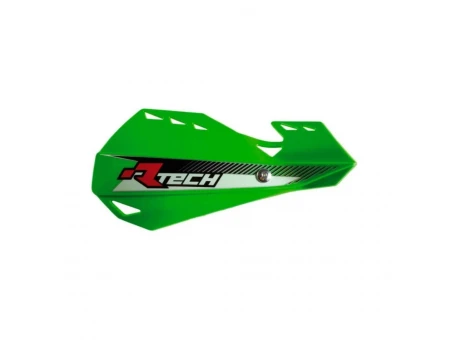 Set Handguard Racetech (RTech) Dual EVO Cu Prindere pe Ghidon - Verde