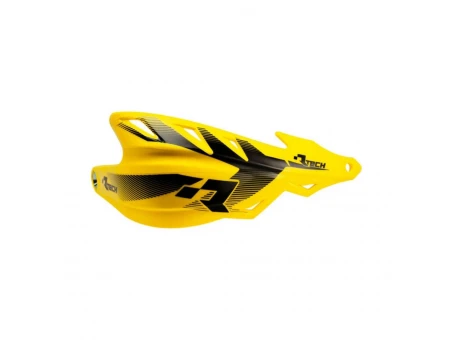 Set Handguard Racetech (RTech) Cu Prindere pe Ghidon (22.2MM și 28.6MM) - Galben