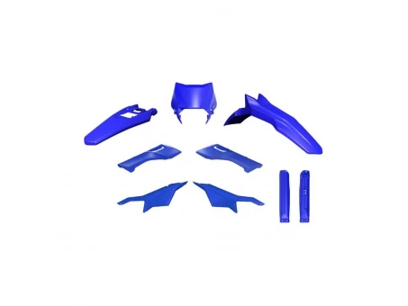 Kit plastice RACETECH (RTECH) pentru Surron Ultra Bee 2023–2025 (6 piese) - Albastru | KITSUR-BL0-624