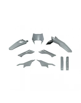 Kit plastice RACETECH (RTECH) pentru Surron Ultra Bee 2023–2025 (6 piese) - Gri