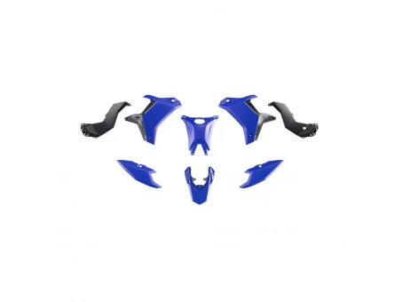 Kit plastice RACETECH (RTECH) pentru Yamaha Ténéré 700 2025–2026 (fără aripă față) - Albastru/Negru | KITT70-BL2-025