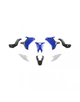 Kit plastice RACETECH (RTECH) pentru Yamaha Ténéré 700 2025–2026 (fără aripă față) - Negru/Albastru/Alb