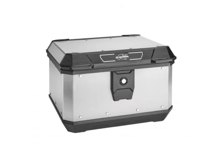 Top case central KAPPA K’METROBOX KMX400A Monolock, aluminiu natural, 40L - Argintiu | KMX400A