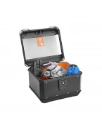 Top case central KAPPA K’METROBOX KMX400B Monolock aluminiu,  40L - Negru mat | KMX400B