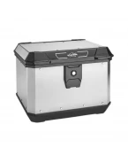 Top case central KAPPA K’METROBOX KMX500A Monolock, aluminiu natural, 50L - Argintiu | KMX500A