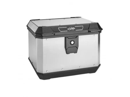 Top case central KAPPA K’METROBOX KMX500A Monolock, aluminiu natural, 50L - Argintiu | KMX500A