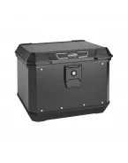 Top case central KAPPA K’METROBOX KMX500A Monolock, aluminiu, 50L - Negru mat | KMX500B