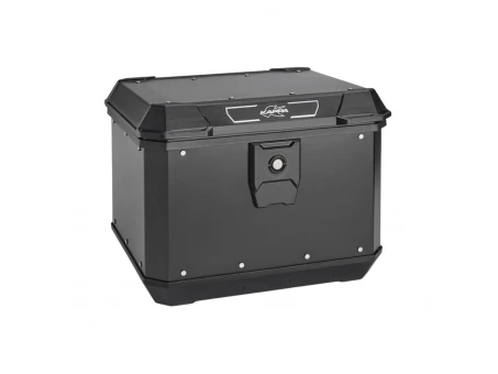 Top case central KAPPA K’METROBOX KMX500A Monolock, aluminiu, 50L - Negru mat | KMX500B