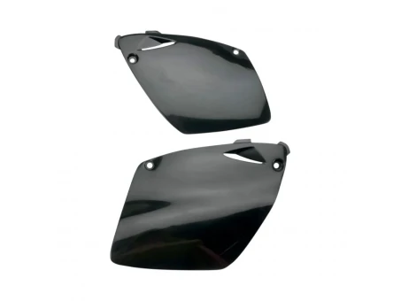 Carene laterale UFO KTM 2T 98>, 4T 00> culoare Negru | KT03041001