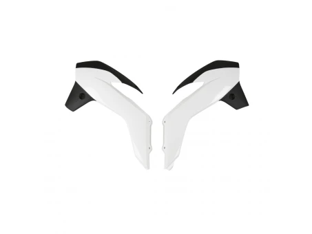 Protectie radiator UFO KTM SX 13-17 culoare OEM 17 (Alb/Negru) | KT04042999K