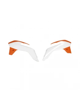 Protectie radiator UFO KTM SX 85 '13-17, culoare OEM (Alb/Portocaliu)