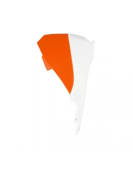 Plastic airbox UFO KTM SX 85 '13-17 (1 buc. Stanga) culoare OEM (Alb/Portocaliu)