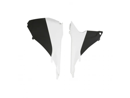 Plastic airbox UFO KTM SX '13-'16, SXF '13-'15 culoare Alb/Negru | KT04053999K