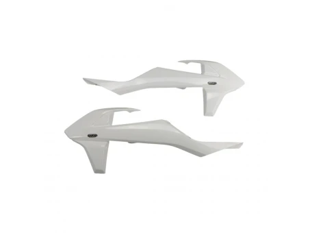 Protectie radiator UFO KTM SX/SXF 16-18 (cu exceptia SX 250 16), EXC/EXCF TPI 17-19, culoare Alb | KT04061047