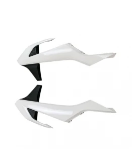 Protectie radiator UFO KTM SX/SXF '16-'18 (cu exceptia SX 250 '16), EXC/EXCF TPI '17-'19, culoare OEM (Alb/Negru)