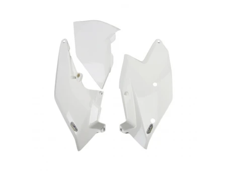Carene laterale UFO KTM SX/SXF 16-18, EXC/EXCF TPI 17-19 Z  culoare Alb | KT04062047