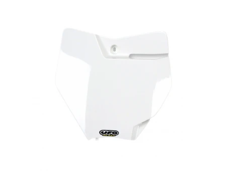 Placa numar start UFO KTM SX/SXF 16-18 (cu exceptia SX 250 16) culoare Alb | KT04063047