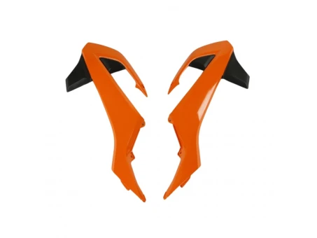 Protectie radiator UFO KTM SX 65 16-22, culoare OEM 16 I 18 (Portocaliu/Negru) | KT04073999