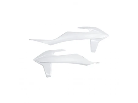 Protectie radiator UFO KTM SX/SXF 19-20 culoare Alb 2020 | KT04092042