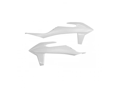 Protectie radiator UFO KTM SX/SXF 19-20 culoare Alb | KT04092047