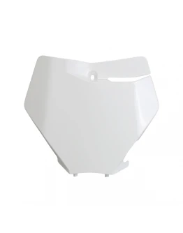 Placa numar start UFO KTM SX/SXF '19-'20 culoare Alb