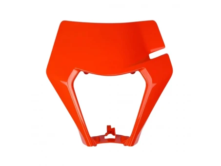 Masca far UFO KTM EXC 125 20-21, EXC/EXCF(EXC-F) 150/250/300/350/450/500 TPI 20-2023 culoare Portocaliu (OEM style) | KT05003FFLU