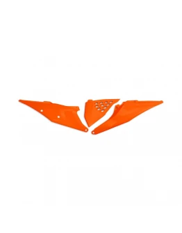 Carene laterale UFO KTM SX/SXF(SX-F) 125/150/250/350/450 '19-'22, EXC 125 '20-'21, EXC/EXCF(EXC-F) 150/250/300/350/450/500 TPI '20-2023 Z  culoare Portocaliu