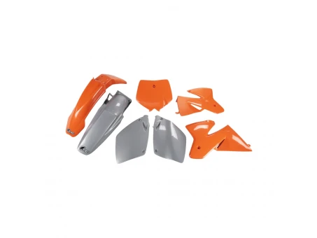 Kit complet plastice UFO KTM SX/SXF 2000R 00 culoare OEM (Portocaliu/ Gri) (KT500E999) | KTKIT500999