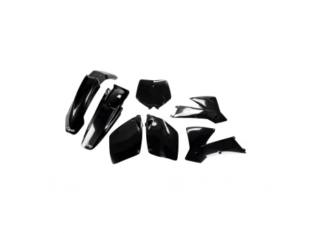 Kit complet plastice UFO KTM SX-SXF 01-02 culoare Negru | KTKIT501001