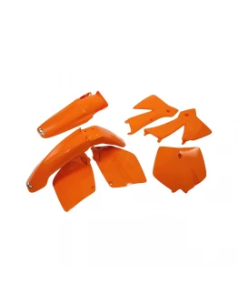 Kit complet plastice UFO KTM SX-SXF '01-'02 culoare Portocaliu (KT501E127)