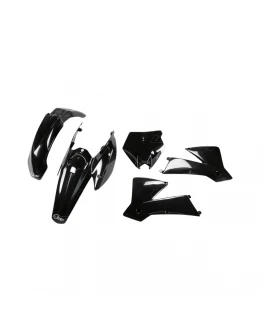 Kit complet plastice UFO KTM SX/EXC '03-'04 culoare Negru (KT502E001)