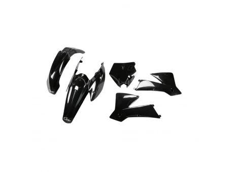 Kit complet plastice UFO KTM SX/EXC 03-04 culoare Negru (KT502E001) | KTKIT502001
