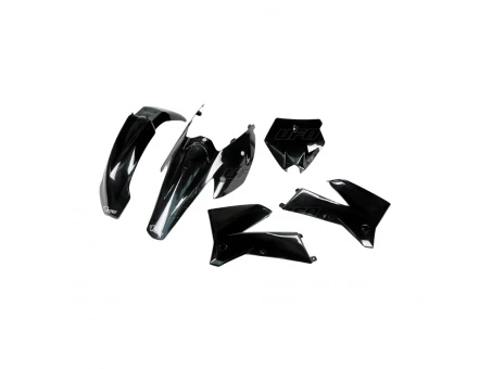 Kit complet plastice UFO KTM SX 05-06, EXC 05-07 culoare Negru (KT503E001) | KTKIT503001
