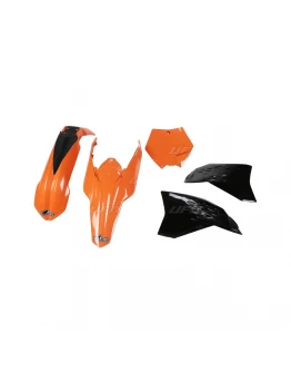 Kit complet plastice UFO KTM SX/SXF '07-'10 culoare OEM (Portocaliu/Negru) (KT506E999)