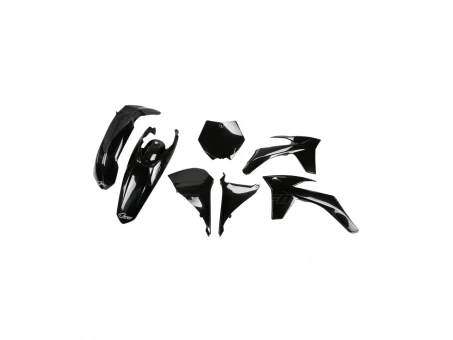 Kit complet plastice UFO KTM SX/SXF 11 culoare Negru (KT509E001) | KTKIT509001